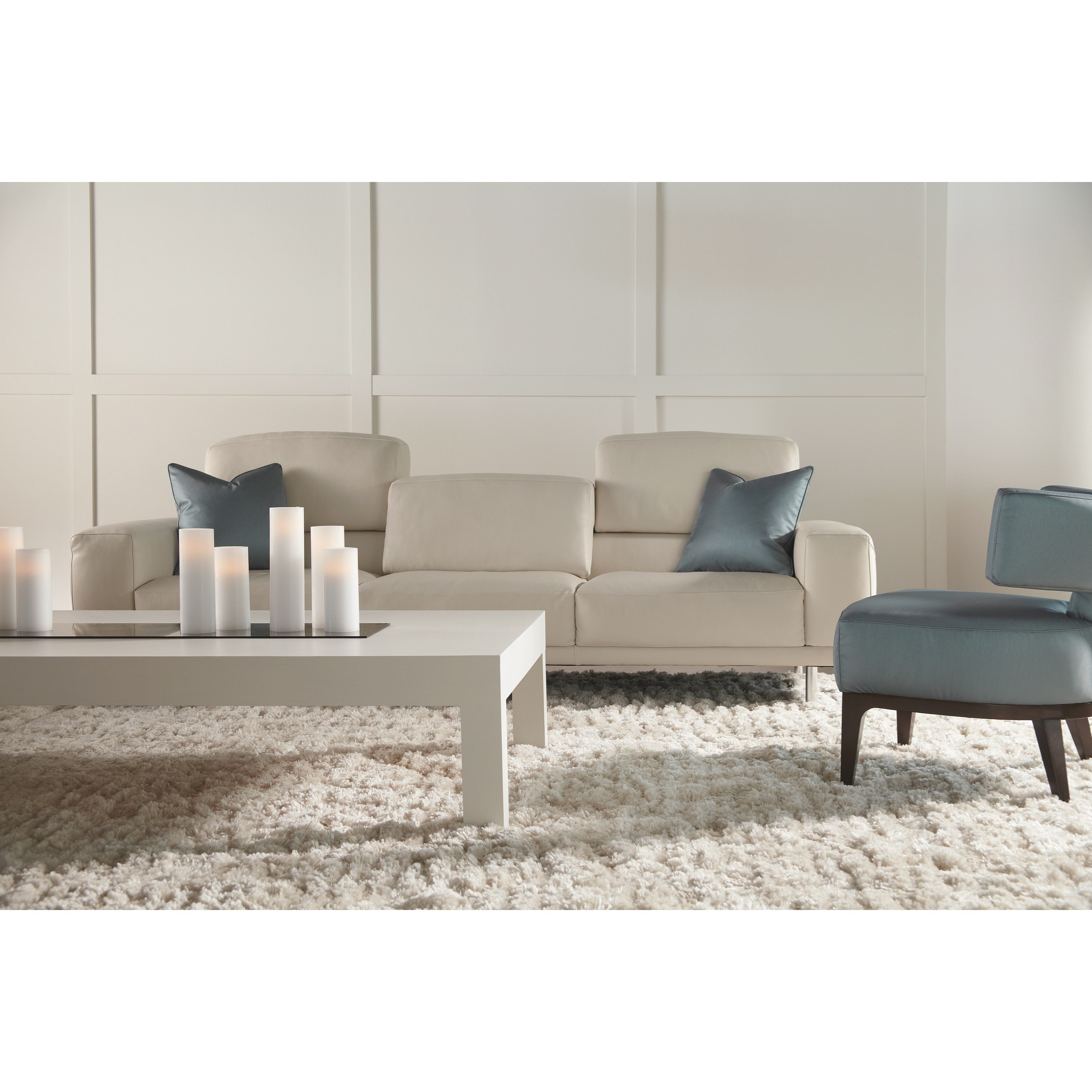 American Leather Meyer MYR SO3 ST Contemporary European Style Sofa